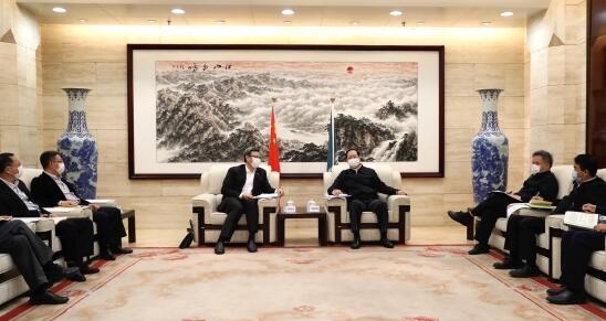 錢智民拜會(huì)國(guó)家電網(wǎng)黨組書記、董事長(zhǎng)毛偉明