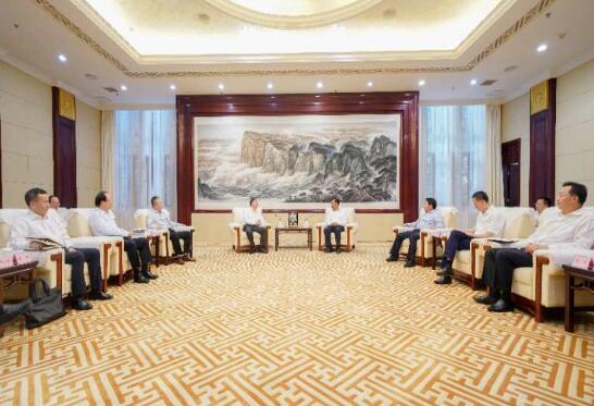 中國(guó)能建黨委書(shū)記、董事長(zhǎng)汪建平拜會(huì)四川省委書(shū)記彭清華