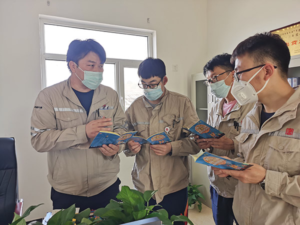 大唐海勃灣水利樞紐公司：強化安全宣傳，筑牢安全防線