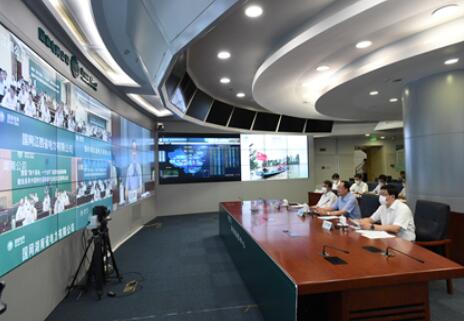 毛偉明視頻調(diào)研國(guó)網(wǎng)江西、湖北、湖南、安徽電力防汛工作