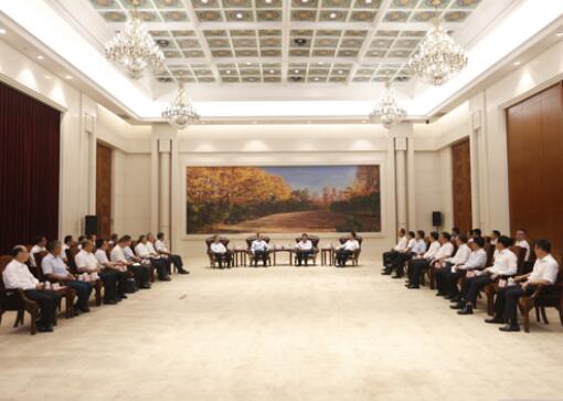 國家電網(wǎng)董事長(zhǎng)、黨組書記毛偉明拜會(huì)吉林省委書記巴音朝魯、省長(zhǎng)景俊海