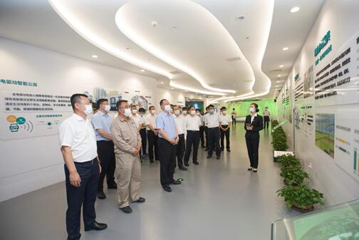 毛偉明赴國(guó)網(wǎng)天津電力、國(guó)網(wǎng)客服中心調(diào)研