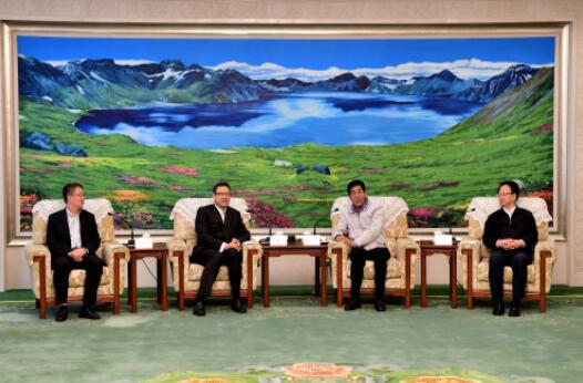 錢智民拜會吉林省委書記巴音朝魯、省長景俊海并調(diào)研吉電股份
