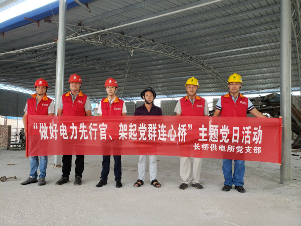 國網(wǎng)廣昌縣供電公司：開展“做好電力先行官、架起黨群連心橋”主題黨日活動(dòng)