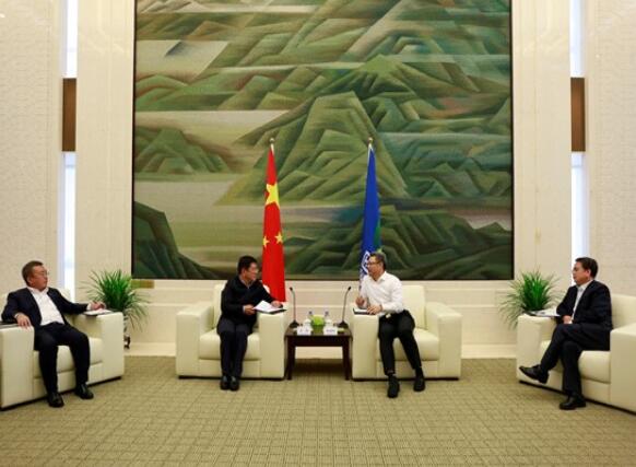 錢智民會(huì)見吉林省委常委、長春市委書記王凱