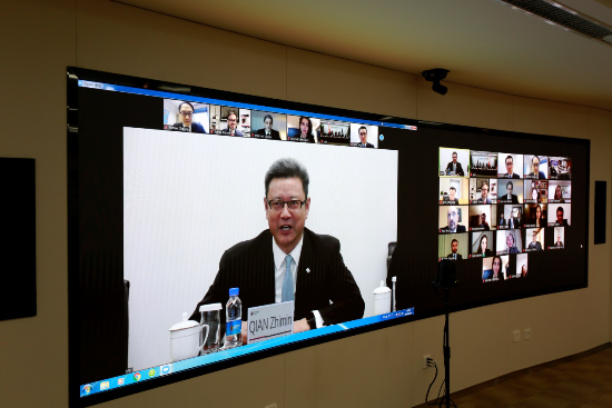 錢智民與墨西哥祖瑪能源高管團(tuán)隊見面交流