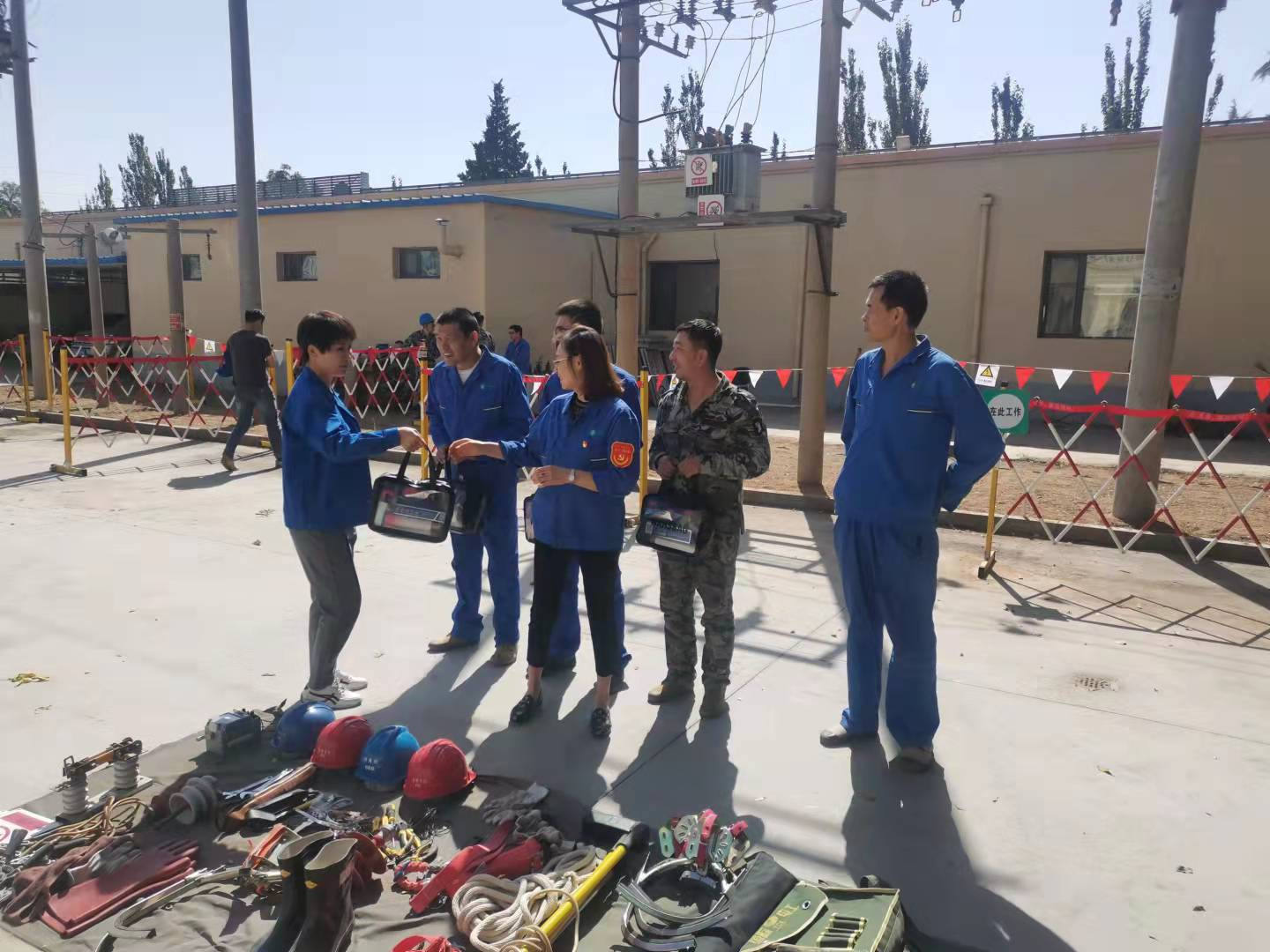 烏海電業(yè)局千里山分局：演練鍛煉能力，比賽彰顯風姿