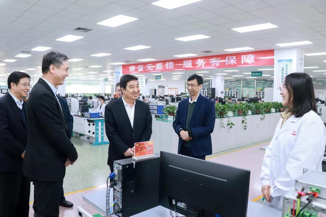 中國(guó)電氣裝備集團(tuán)董事長(zhǎng)調(diào)研平高許繼山東電工，提出要求…