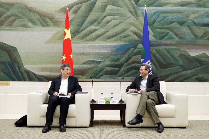 錢智民會見內(nèi)蒙古自治區(qū)黨委常委、通遼市委書記孟憲東