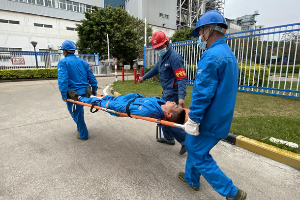 國能(泉州)熱電有限公司實(shí)戰(zhàn)演練促事故警示教育落地