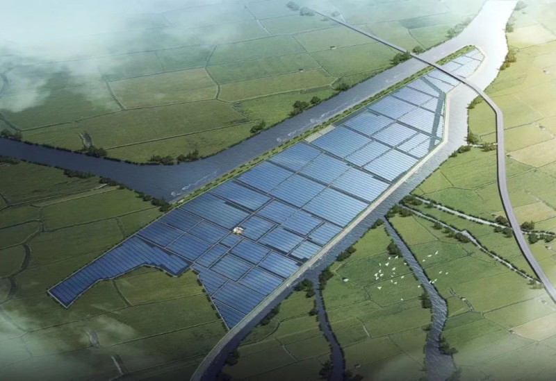 550MWp！亞洲最大漁光互補(bǔ)光伏發(fā)電項(xiàng)目之一正式開工！