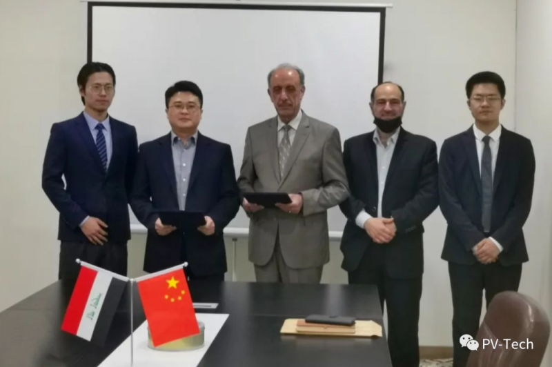 中國(guó)能建與伊拉克、越南簽署355MW光伏項(xiàng)目