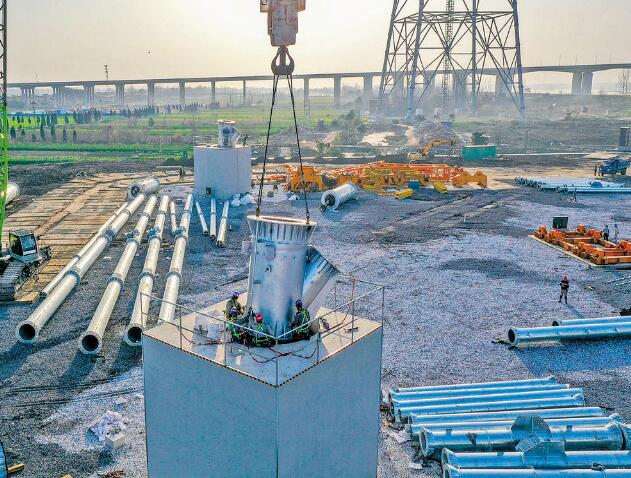 安徽送變電工程有限公司發(fā)揮“黨建+”引領(lǐng)作用 高質(zhì)量建設重點工程