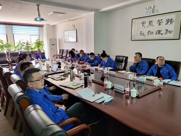 烏海市千里山供電分公司開展班組定級(jí)，提升班組管理