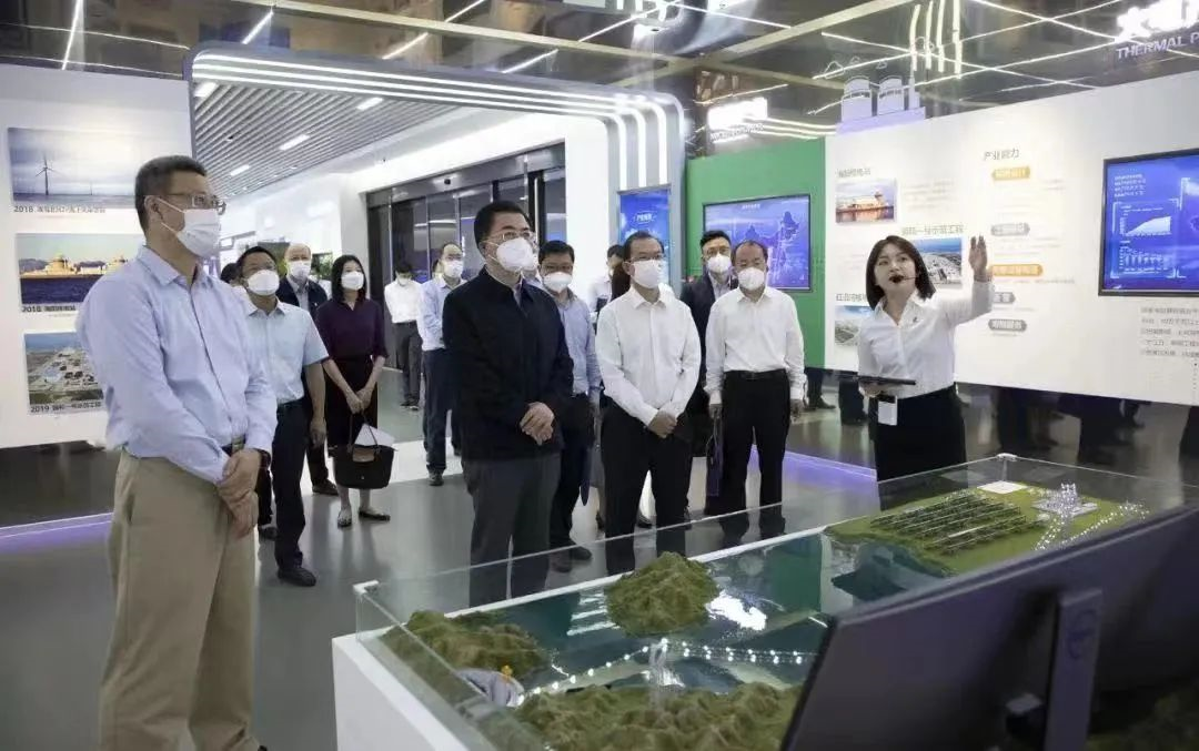 國(guó)務(wù)院國(guó)資委黨委委員、副主任翁杰明到國(guó)家電投督導(dǎo)工作