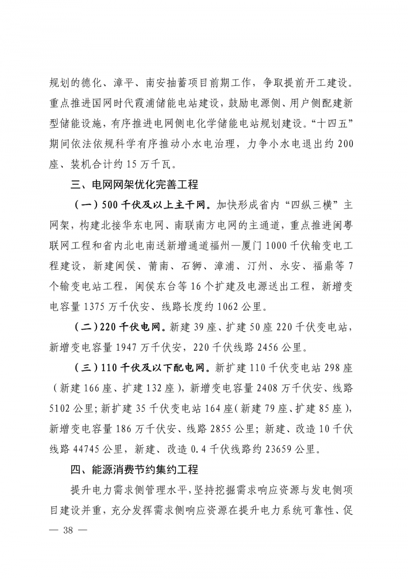 光伏新增300萬千瓦！福建省發(fā)布《“十四五”能源發(fā)展專項規(guī)劃》