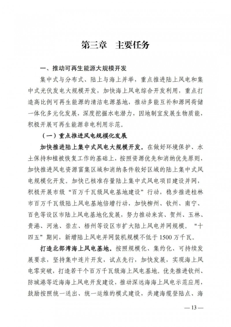 廣西“十四五”規(guī)劃：大力發(fā)展光伏發(fā)電，到2025年新增光伏裝機(jī)15GW！
