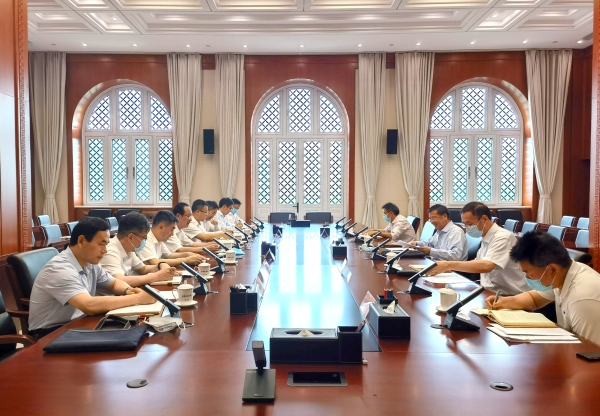 丁焰章拜訪國家能源局黨組書記、局長章建華