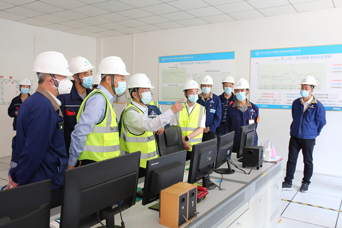 陳維義拜會(huì)汪洋并調(diào)研黃河公司、青海省投、甘肅分公司