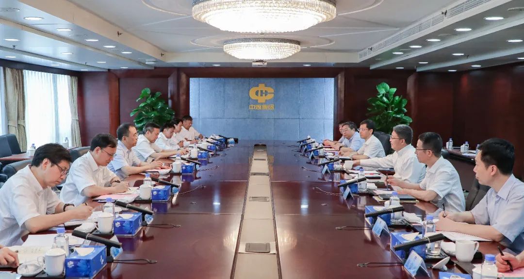 鄒磊、劉明勝拜會中煤集團黨委書記、董事長王樹東