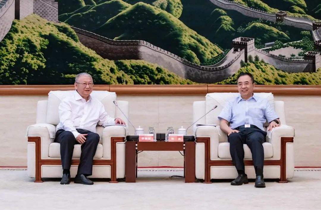 鄒磊會見隆基股份總裁李振國、森特股份董事長劉愛森