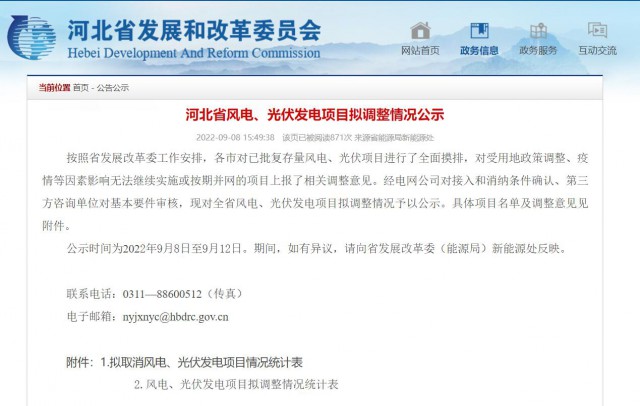 3.75GW！河北再取消光伏、風(fēng)電項(xiàng)目