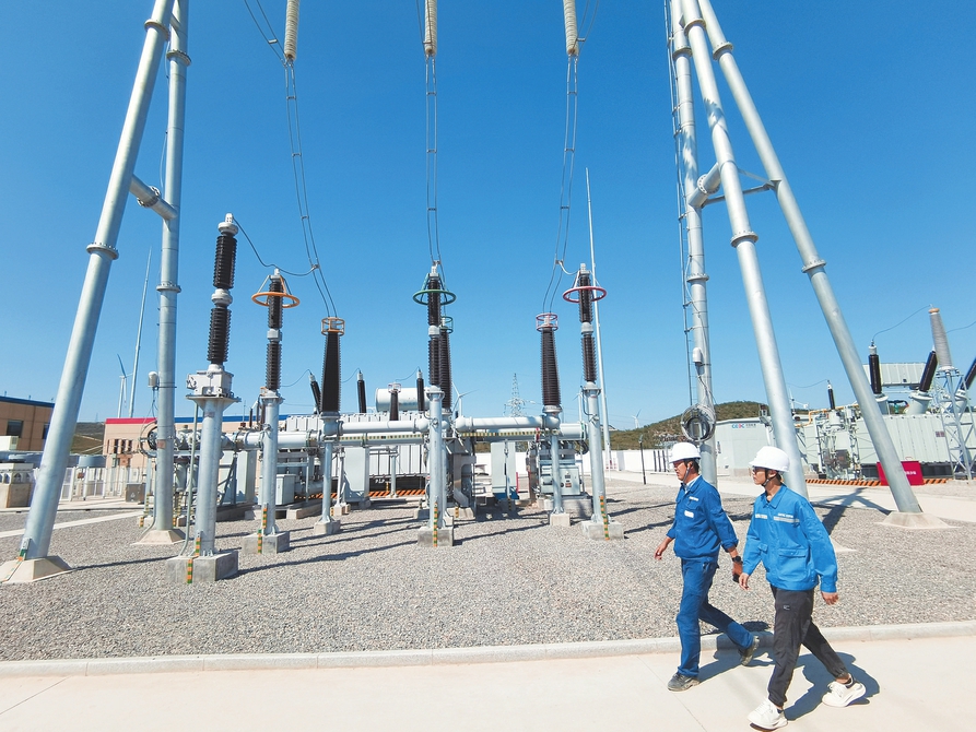 山西陽泉平定二期風(fēng)電項目并網(wǎng)發(fā)電