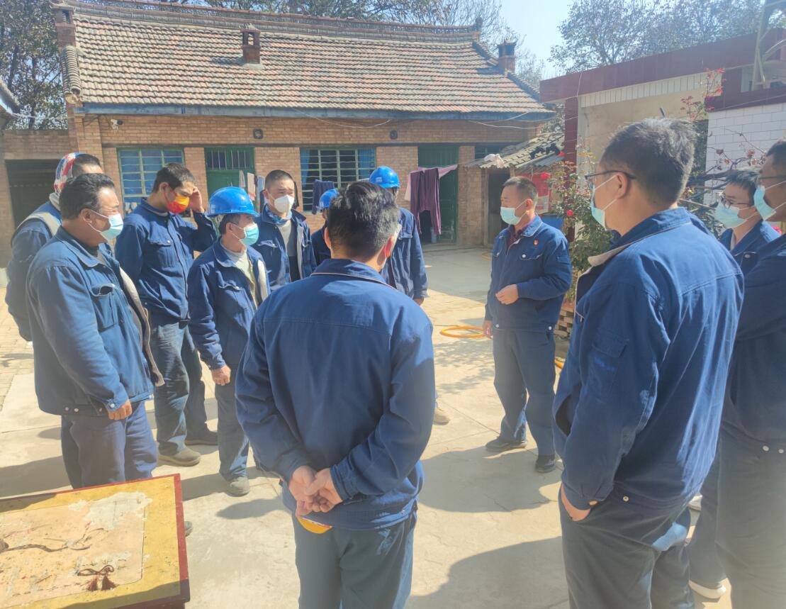 中能建建筑集團正寧百萬項目部開展合作隊伍租房處疫情防控、用電防火專項檢查