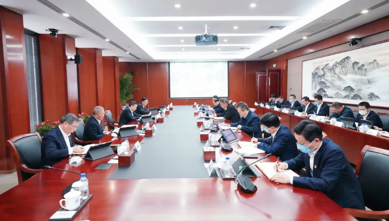 中國(guó)能建召開(kāi)黨委中心組(擴(kuò)大)學(xué)習(xí)會(huì)專題傳達(dá)學(xué)習(xí)黨的二十大和黨的二十屆一中全會(huì)精神