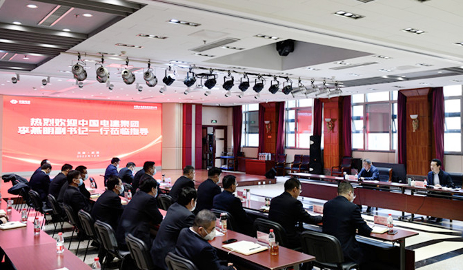 中國電建黨委副書記、董事李燕明到水電基礎局調(diào)研慰問