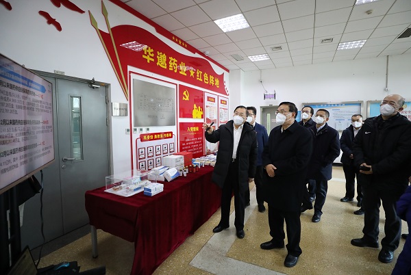 張玉卓到通用技術(shù)集團(tuán)、國(guó)藥集團(tuán)調(diào)研強(qiáng)調(diào) 全力做好重點(diǎn)防疫藥品物資生產(chǎn)保供 更好服務(wù)疫情防控大局