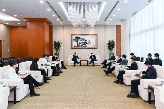 華能集團總經理、黨組副書記鄧建玲會見沈鼓集團董事長戴繼雙