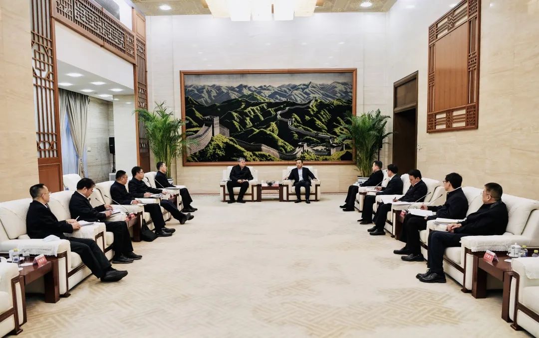 大唐集團鄒磊、劉明勝會見國家能源集團黨組書記、董事長劉國躍