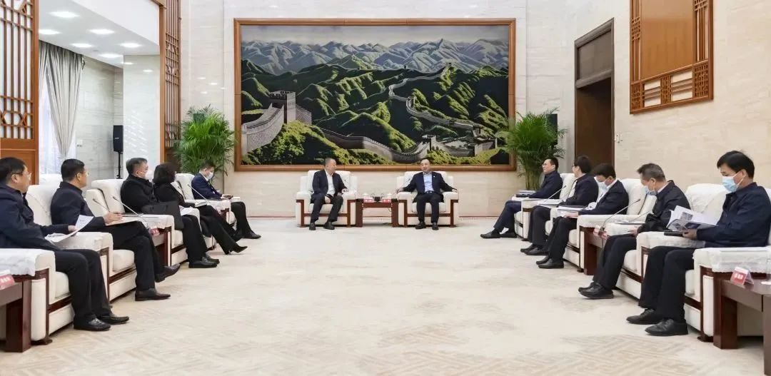 大唐集團黨組書記、董事長鄒磊會見鐵嶺市委書記、市人大常委會主任宋誠