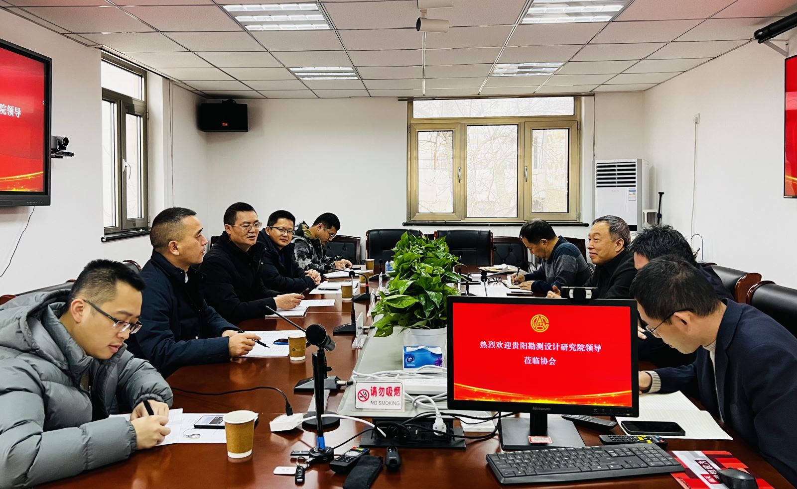 中國電力規(guī)劃設(shè)計協(xié)會李愛民與中國電建貴陽院、國網(wǎng)江蘇電力設(shè)計咨詢公司領(lǐng)導(dǎo)座談交流