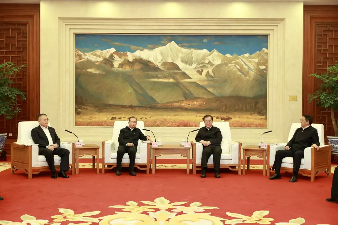 華電集團(tuán)董事長(zhǎng)江毅、總經(jīng)理葉向東拜會(huì)云南省委書(shū)記王寧、省長(zhǎng)王予波