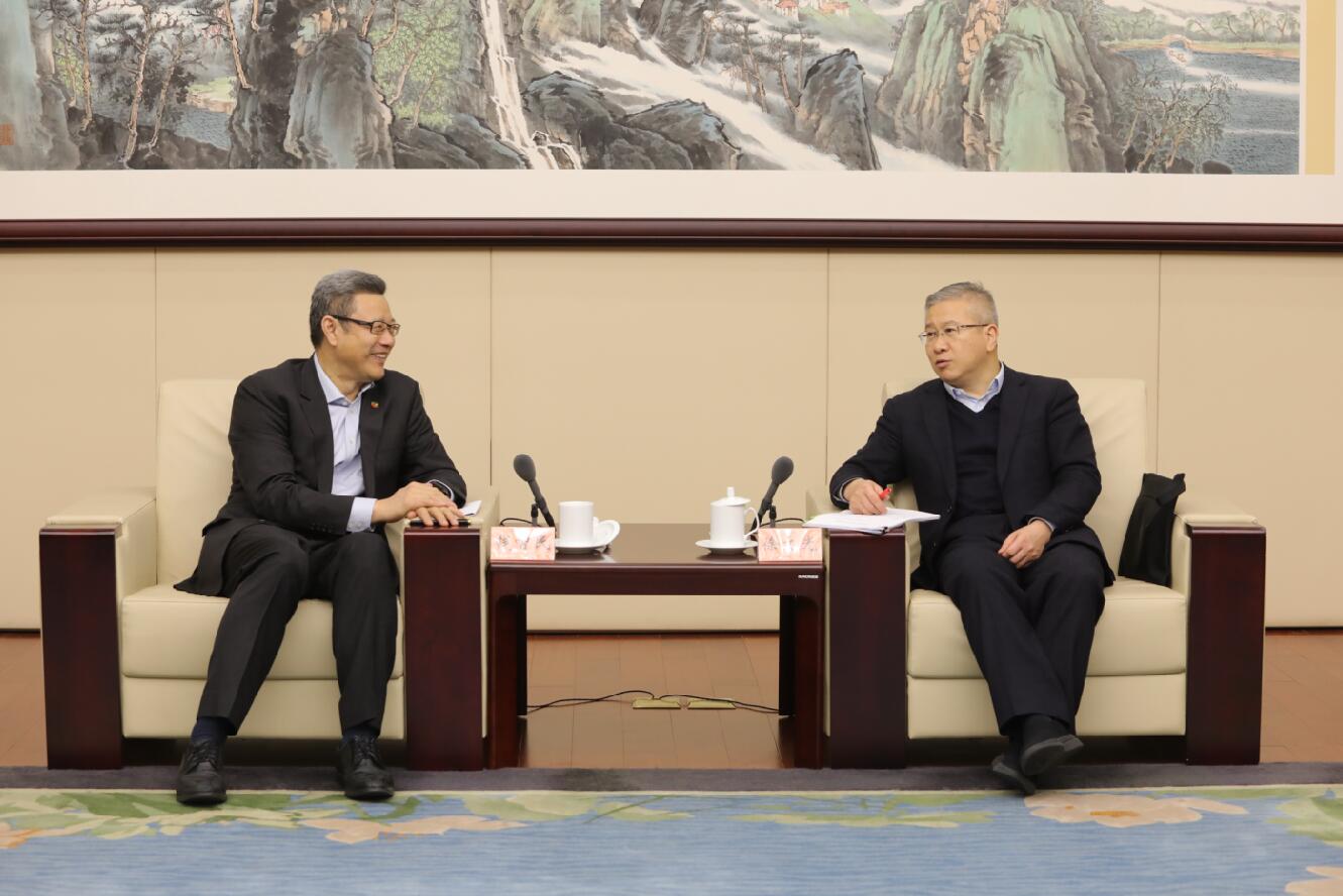國家電投黨組書記、董事長錢智民拜會浙江省委常委、常務(wù)副省長徐文光