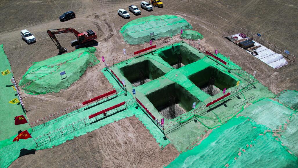 國(guó)家電投白音華電廠500千伏送出工程開工建設(shè)