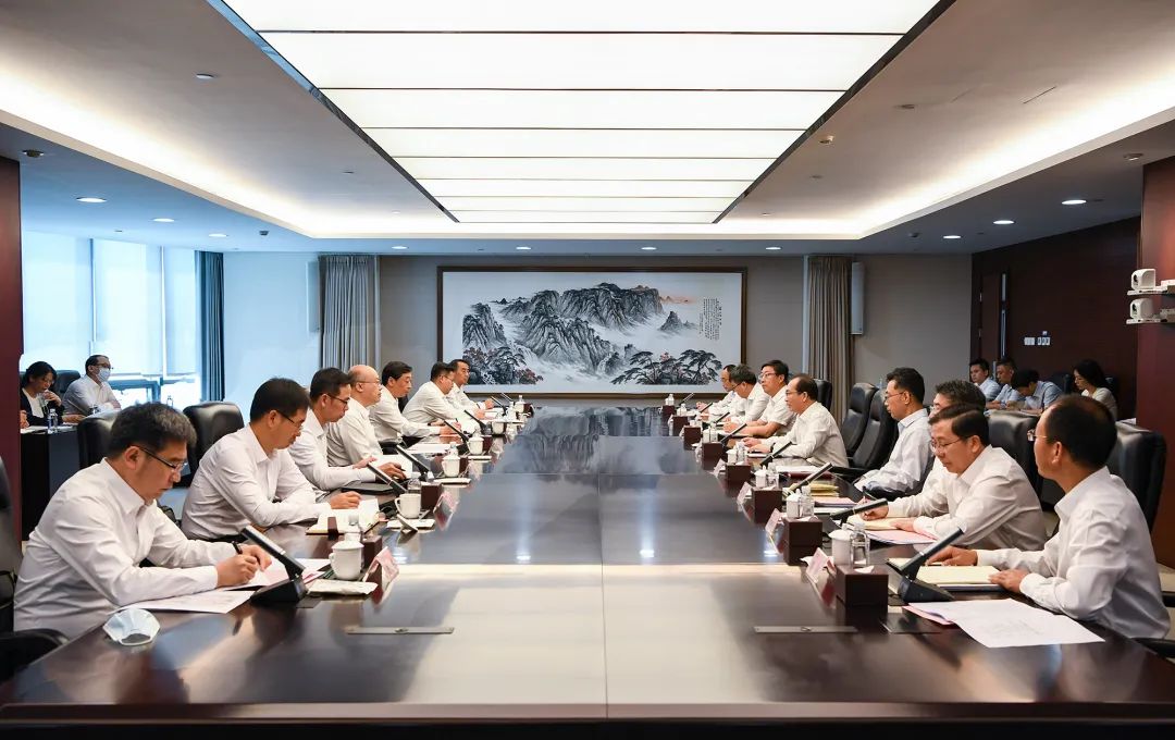 華電集團(tuán)黨組書記、董事長江毅與河北省委副書記、省長王正譜舉行會(huì)談