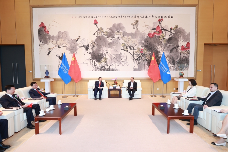 中國能建黨委書記、董事長(zhǎng)宋海良會(huì)見深交所理事長(zhǎng)陳華平、總經(jīng)理沙雁