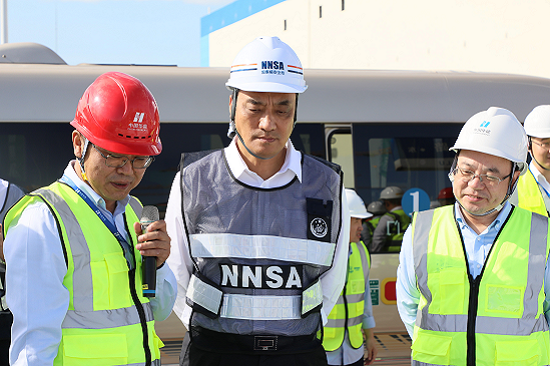 生態(tài)環(huán)境部副部長(zhǎng)、國(guó)家核安全局局長(zhǎng)董保同到海南昌江核電調(diào)研