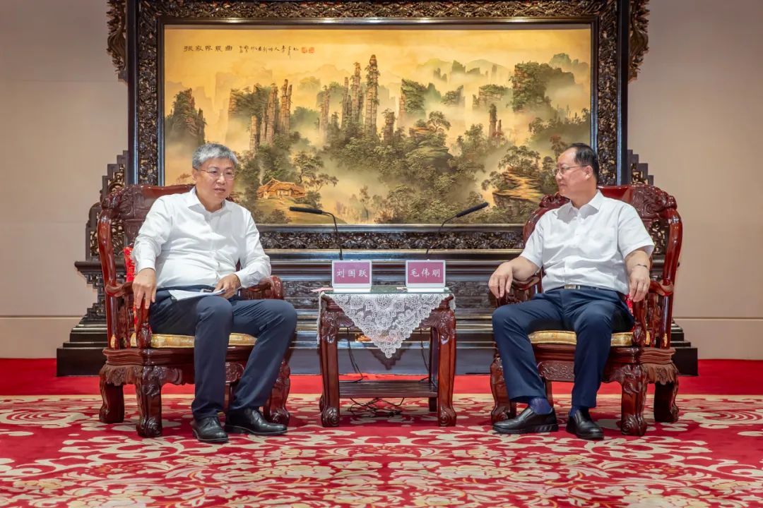 國家能源集團(tuán)黨組書記、董事長劉國躍拜會(huì)湖南省委副書記、省長毛偉明