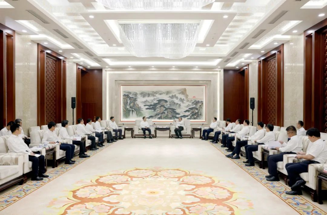 大唐集團(tuán)鄒磊、劉明勝拜會山東省委書記林武、省長周乃翔