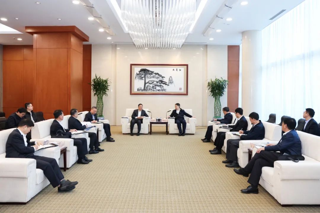 華能集團黨組書記、董事長溫樞剛會見中國鐵建黨委書記、董事長汪建平