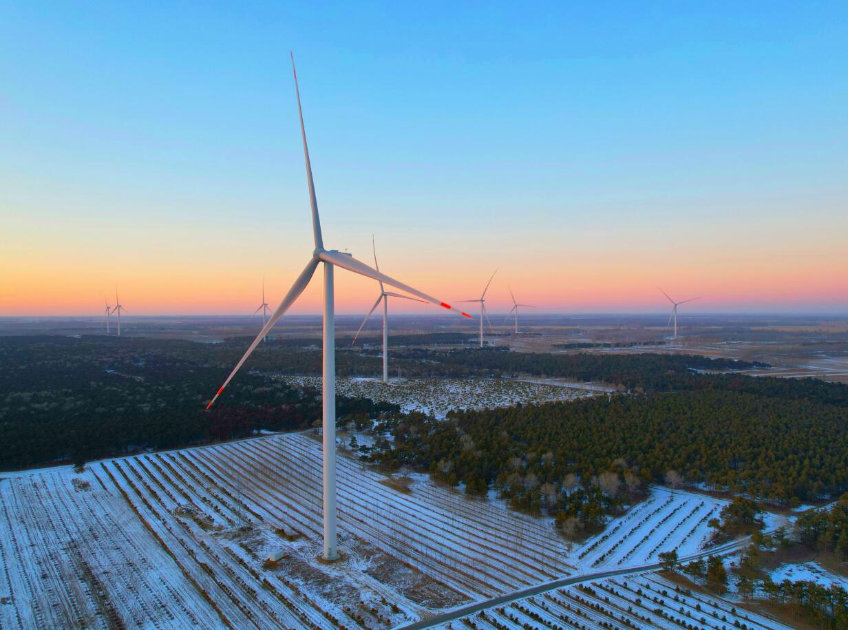 遼寧康平100兆瓦風(fēng)電項(xiàng)目全容量并網(wǎng)發(fā)電