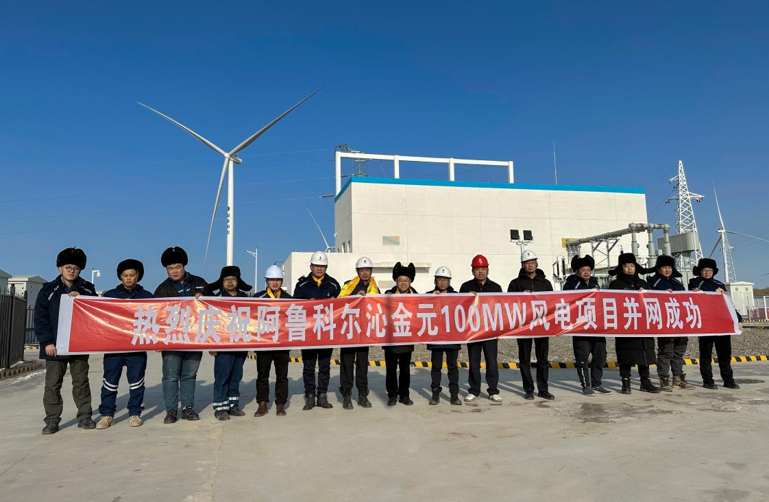貴州金元目前裝機、單機容量最大的風(fēng)電項目并網(wǎng)成功