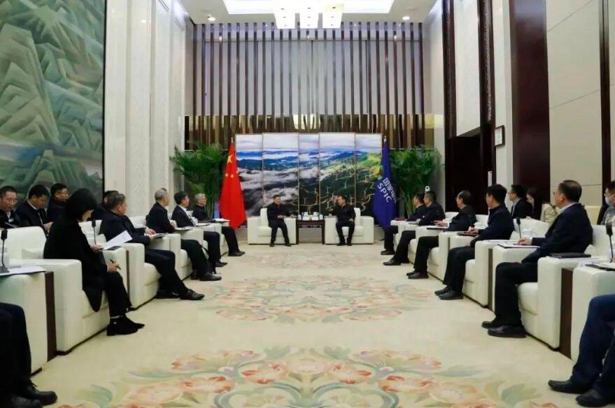 國家電投黨組書記、董事長劉明勝會見東方電氣黨組書記、董事長俞培根