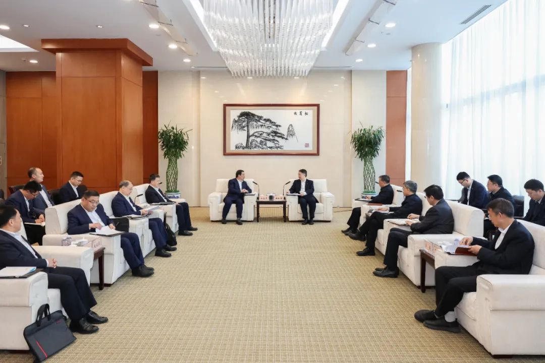 華能集團董事長溫樞剛會見中國電氣裝備董事長白忠泉、總經(jīng)理周群
