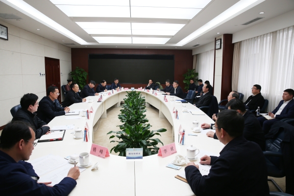 中國電建黨委書記、董事長丁焰章拜會水利部黨組書記、部長李國英