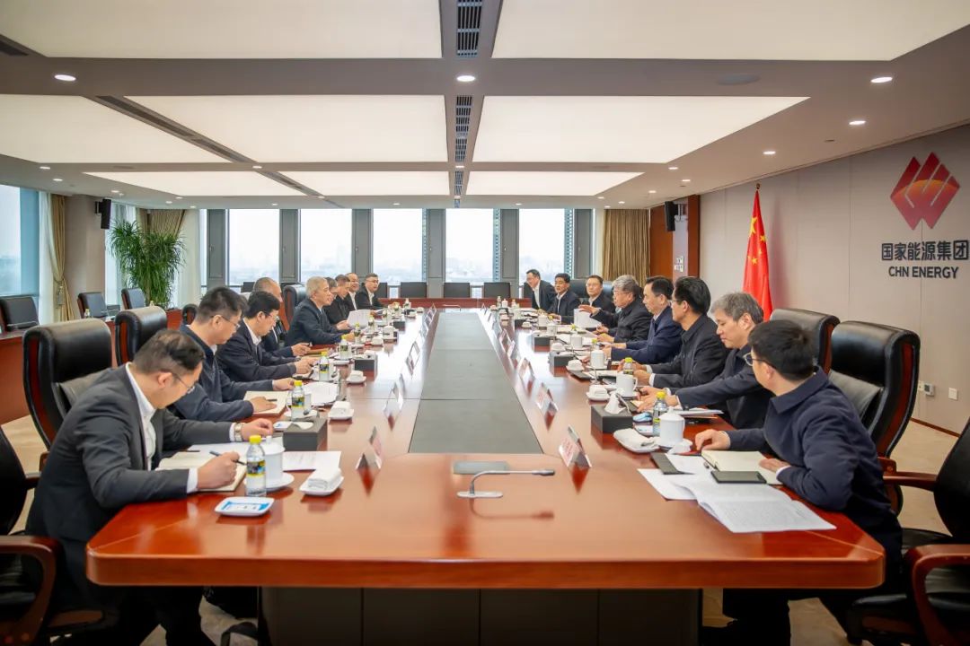 國(guó)家能源集團(tuán)黨組書記、董事長(zhǎng)劉國(guó)躍會(huì)見中國(guó)一重黨委書記、董事長(zhǎng)徐鵬
